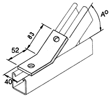 CHANNEL BRACKETS  STRUTS