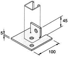 CHANNEL BRACKETS  STRUTS