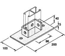 CHANNEL BRACKETS  STRUTS