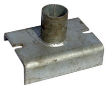 Base Plate with Pipe Welding